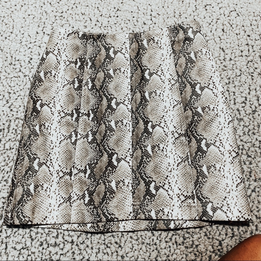 Snakeskin Skirt